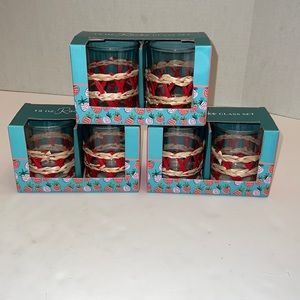 New TMD RETAIL ROCKS  CUPS SETS 12oz woven in red.
